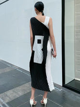 Minimalist Pleated Dress
